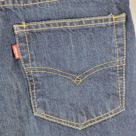 Levi's 527 Jeans Women's Boot Cut Blue Size‎ 16R 28x28 EUC - Picture 6 of 12